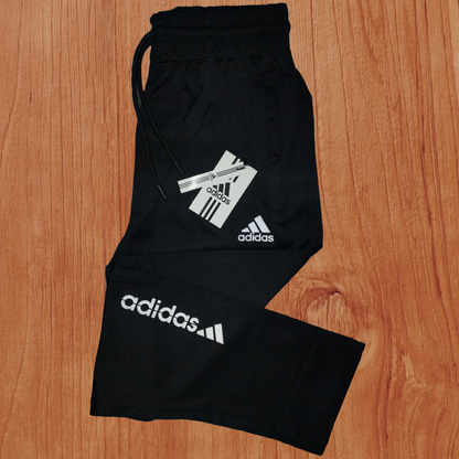 Adidas Black Lycra Stretchable Imported Trouser – Premium Fit