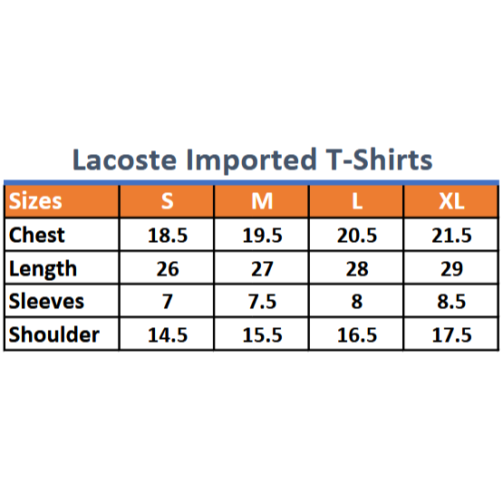 Lacoste Haute Pink T-Shirt – Premium Soft Cotton Jersey