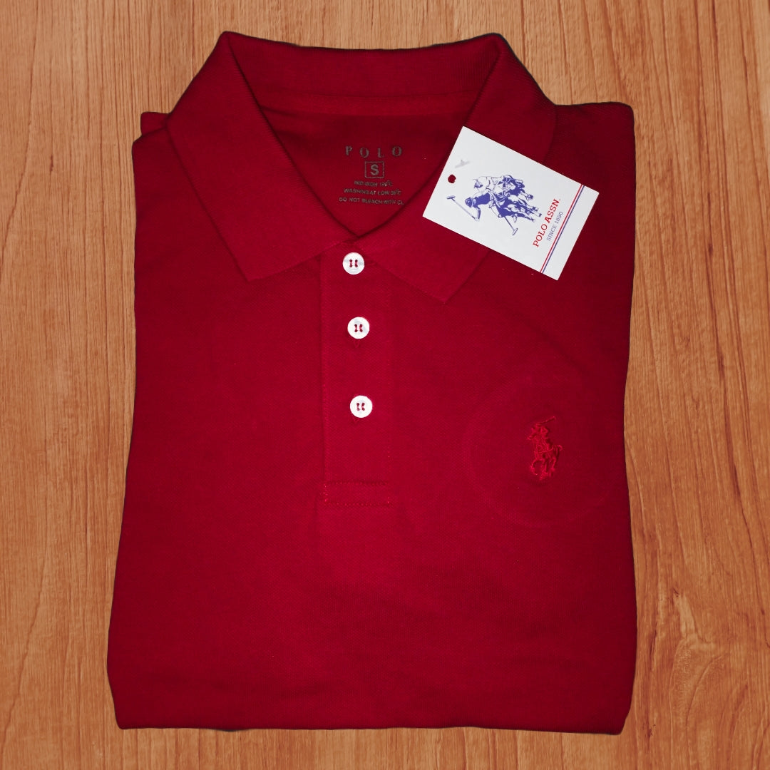 Red Polo Imported T-Shirt – Premium Quality