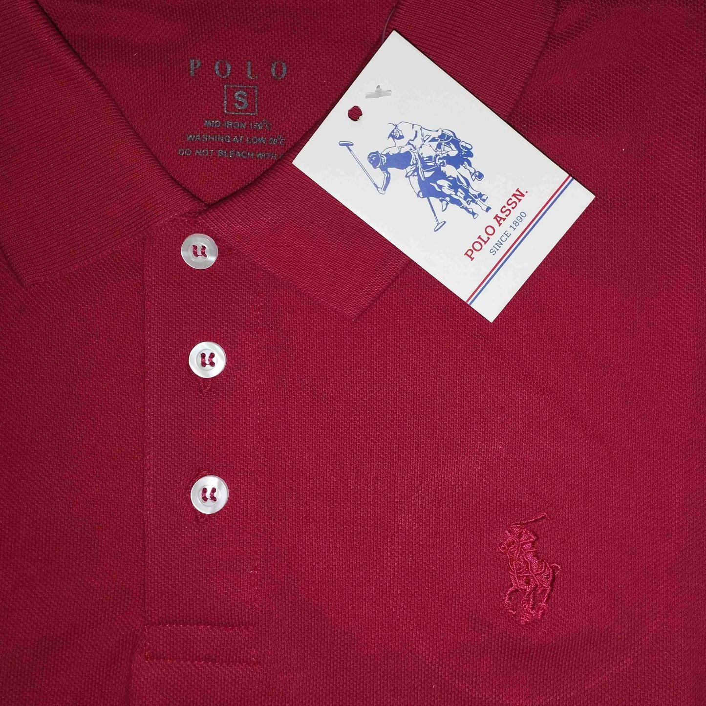 Red Polo Imported T-Shirt – Premium Quality