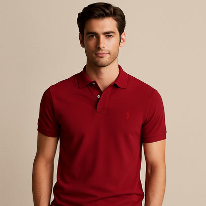 Red Polo Imported T-Shirt – Premium Quality