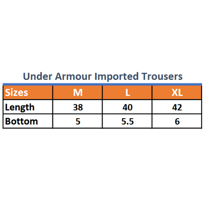 Under Armour Black Lycra Trouser – Imported Stretchable