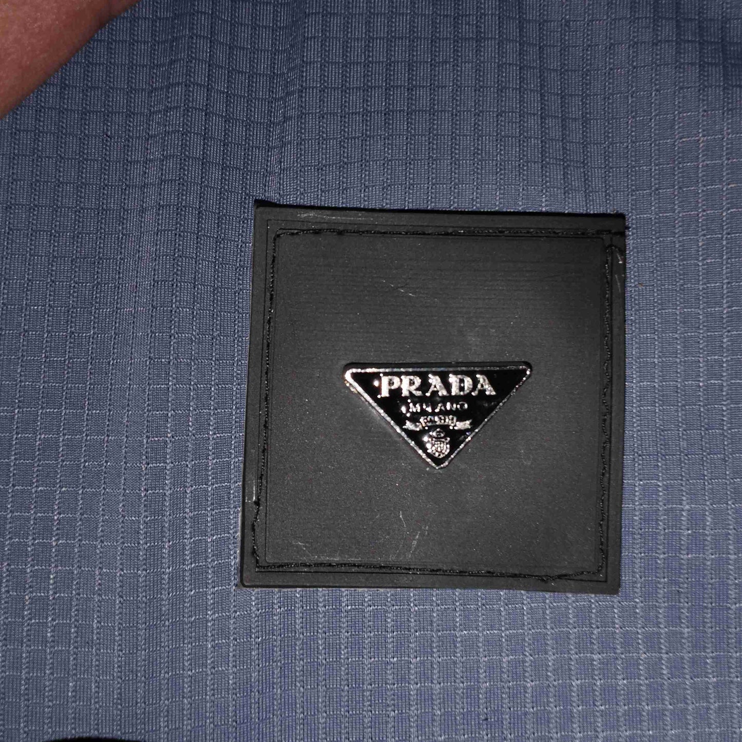 Cyan Blue Milano Black Dry Fit Trouser for Men