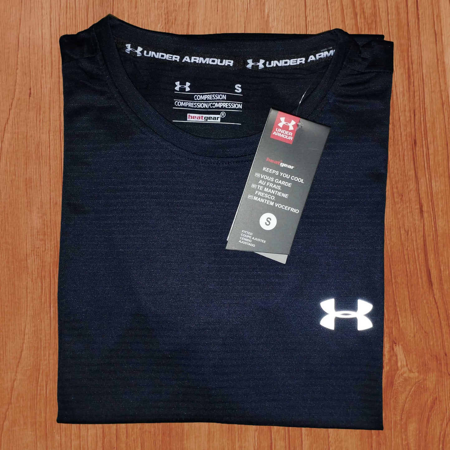 Under Armour ClimaCool T-Shirt Ultra Stretch & Soft - Navy