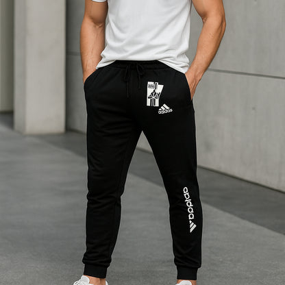 Adidas Black Lycra Stretchable Imported Trouser – Premium Fit