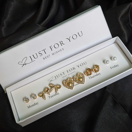 5-Pair Weekday Stylish Earrings Set