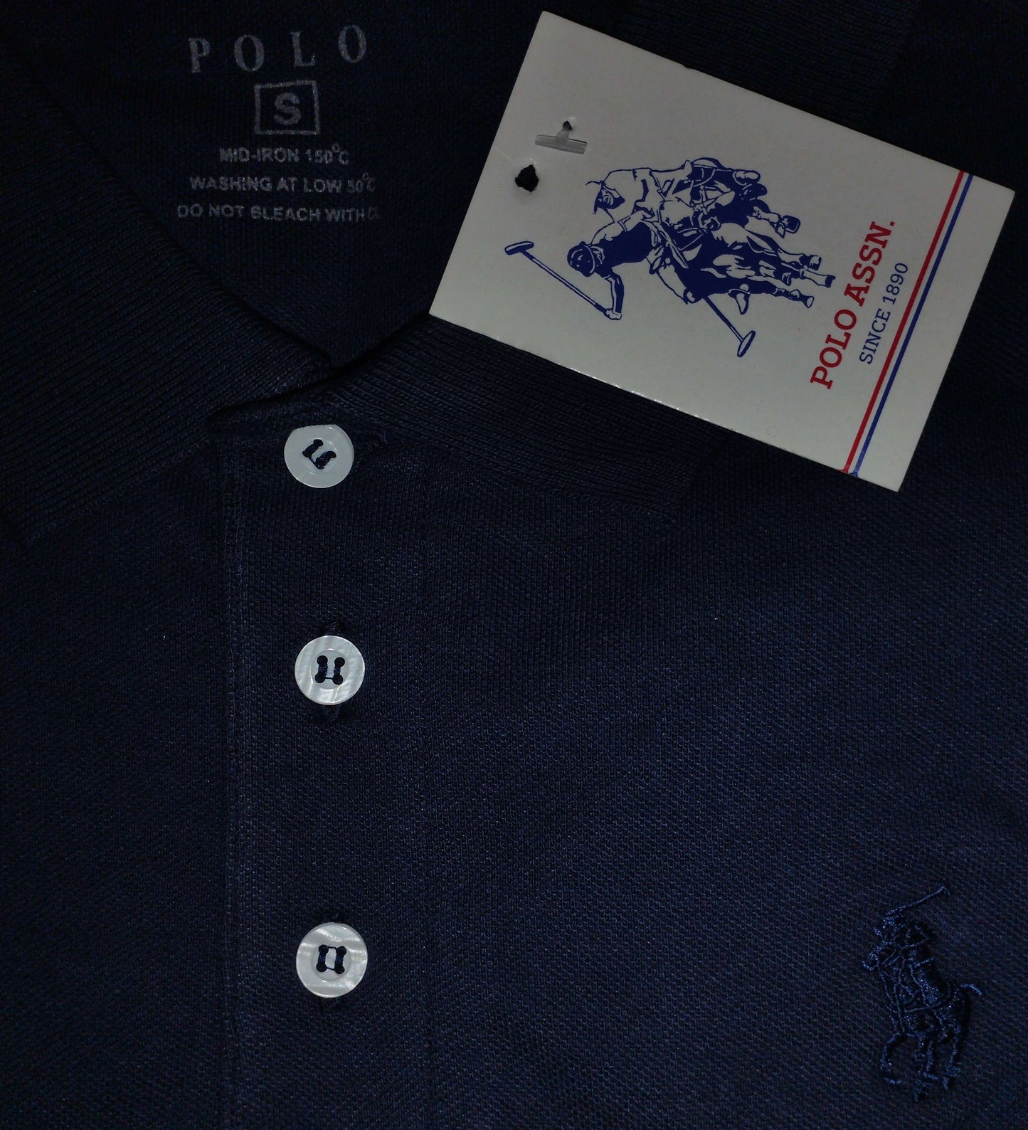 Dark Blue Polo Imported T-Shirt – Premium Quality